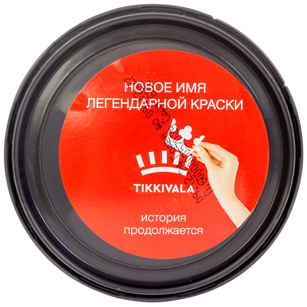 Краска водно-дисперсионная интерьерная Tikkurila Euro Matt-3 акриловая, база А, 1.3кг