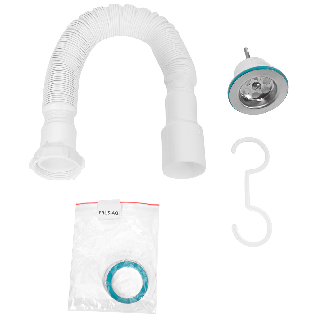 Сифон для мойки Aquant, D40/50мм, L1200мм