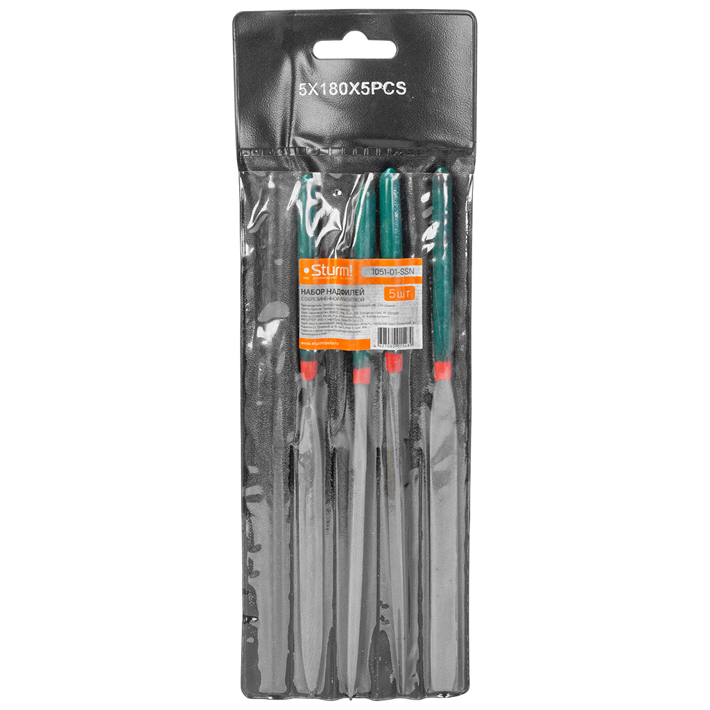 Набор надфилей Sturm!, 5шт