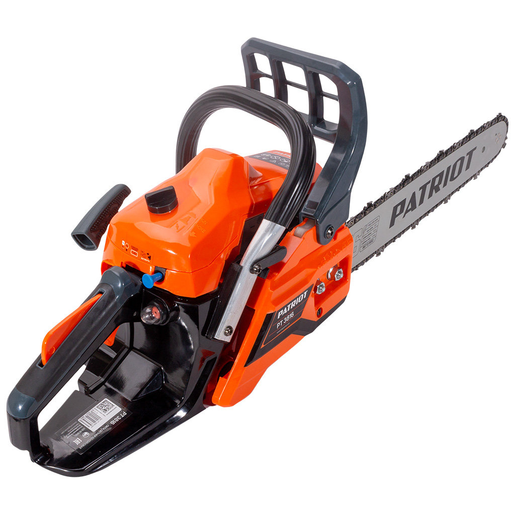 Бензопила цепная Patriot PT 3816, 1,4кВт, шина 16", с топором в подарок APF-60