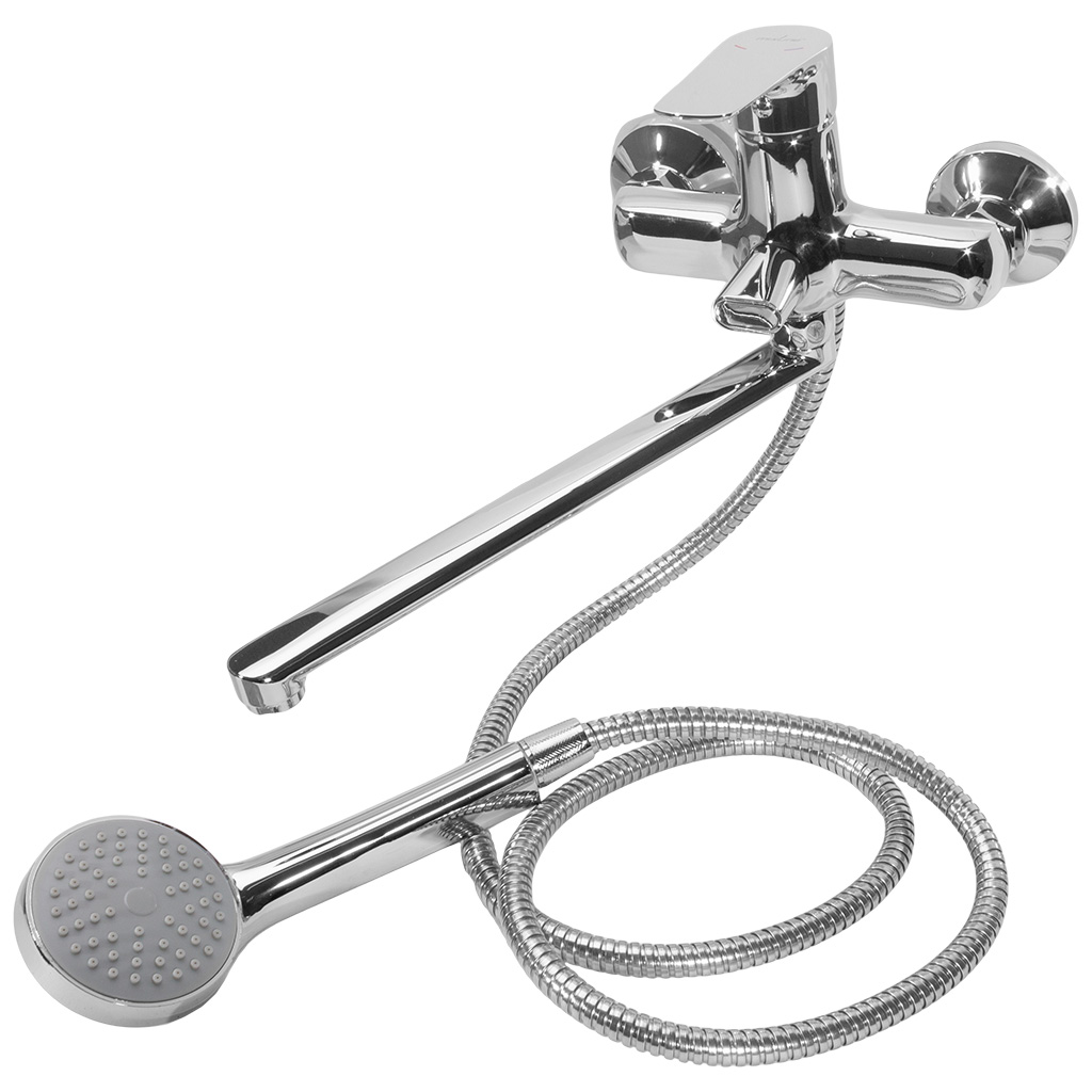 Смеситель для ванны Mixline ML14-02, хром