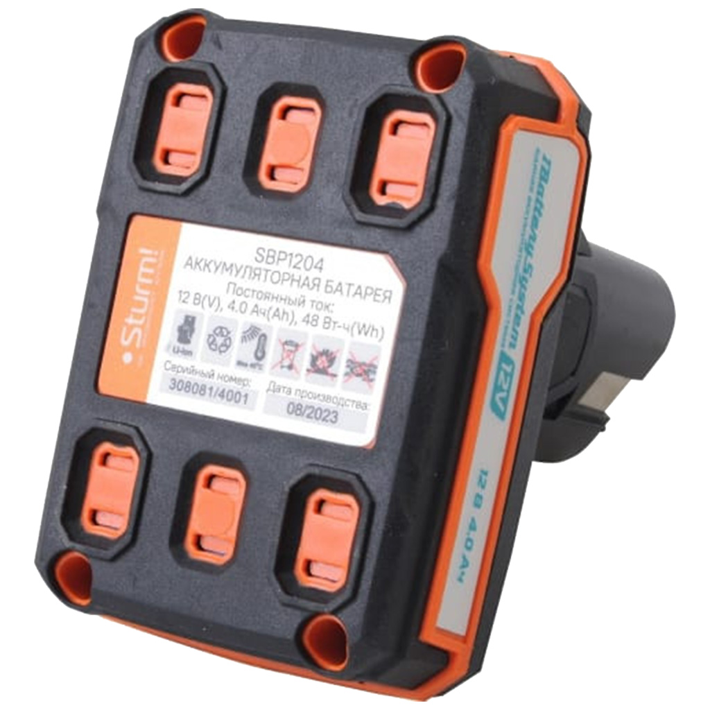 Аккумулятор Sturm! SBP1204 1BatterySystem, 12В, 4А