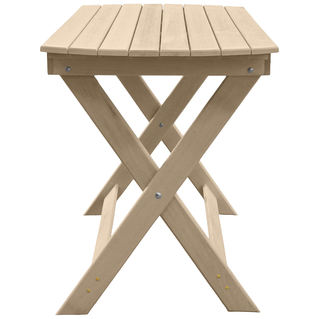 Стол овальный раскладной, липа, 1400мм х 760мм х 600мм