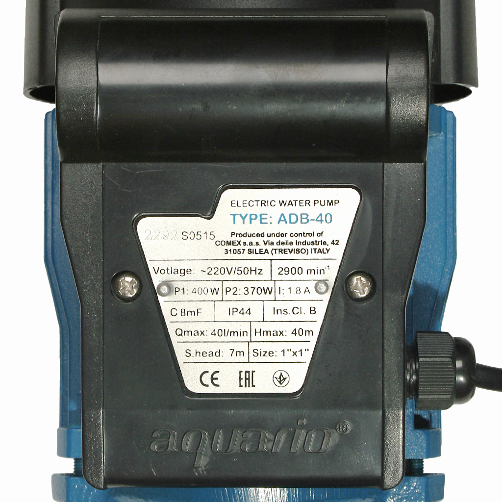 Поверхностный насос Aquario ADB-40