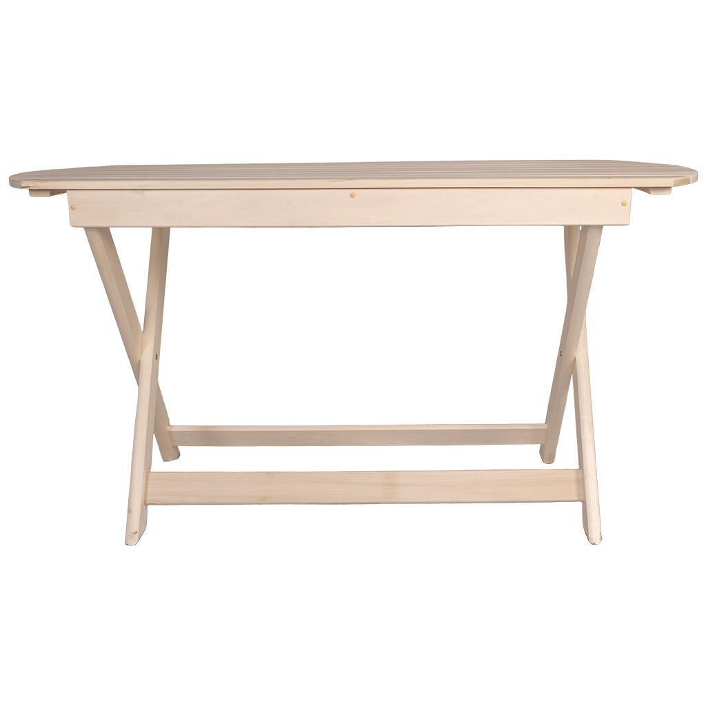 Стол овальный не раскладной, липа, 1400мм х 760мм х 600мм