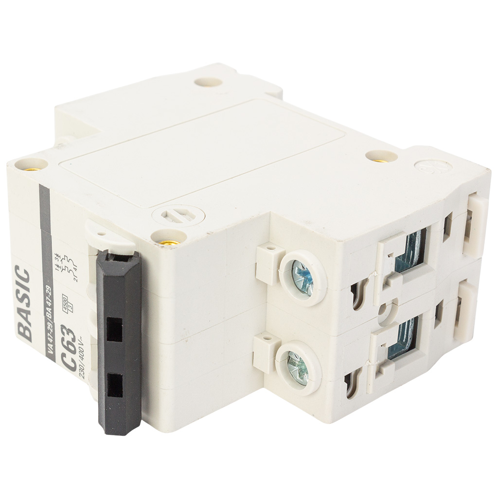 Выключатель автоматический ВА47-29 EKF, 2 полюсный, 63А С 4.5кА