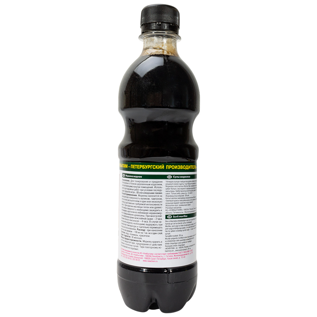 Морилка водная Новбытхим, влагостойкая, Палисандр, 0.5 л