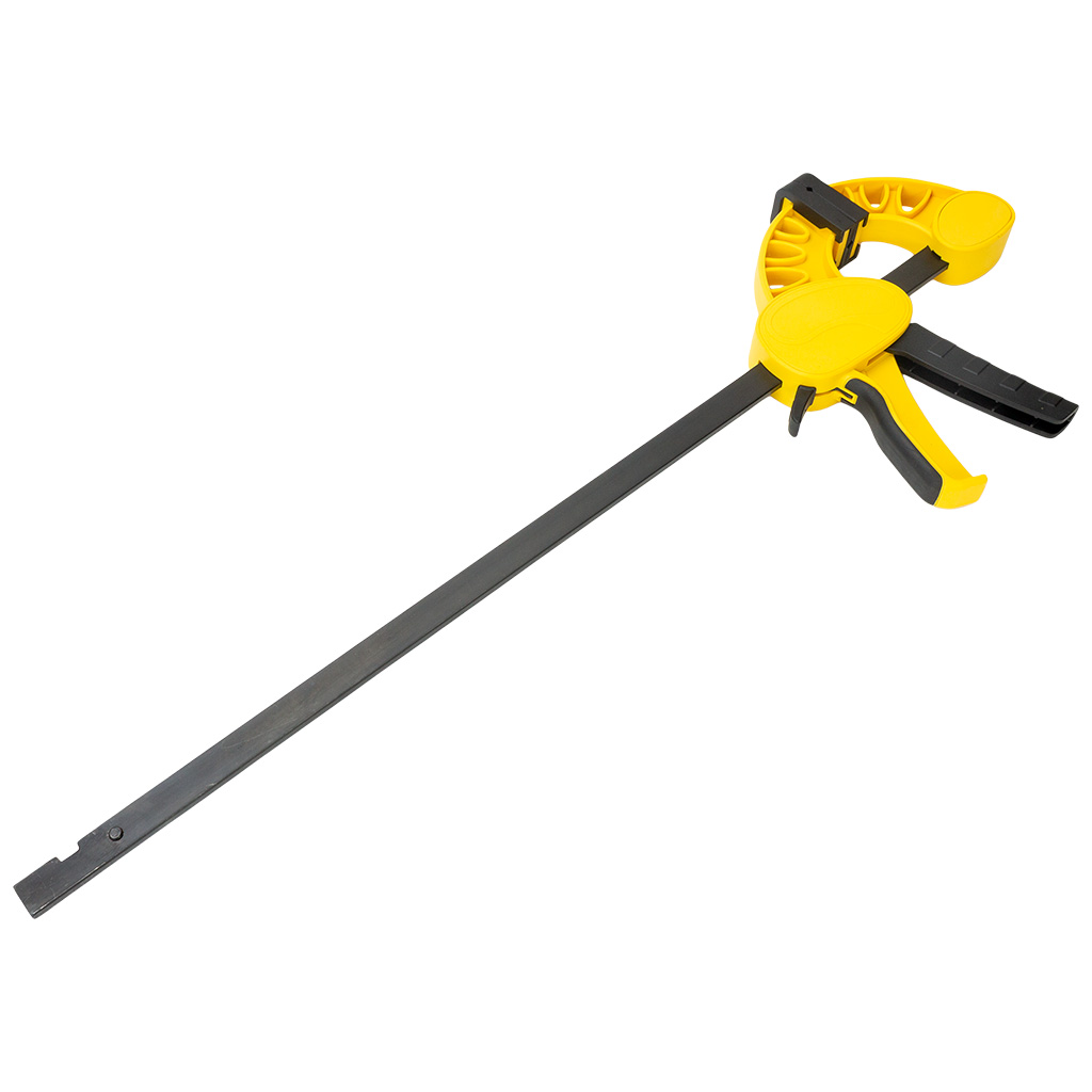 Струбцина пистолетная Hanskonner, нейлоновая, 450мм