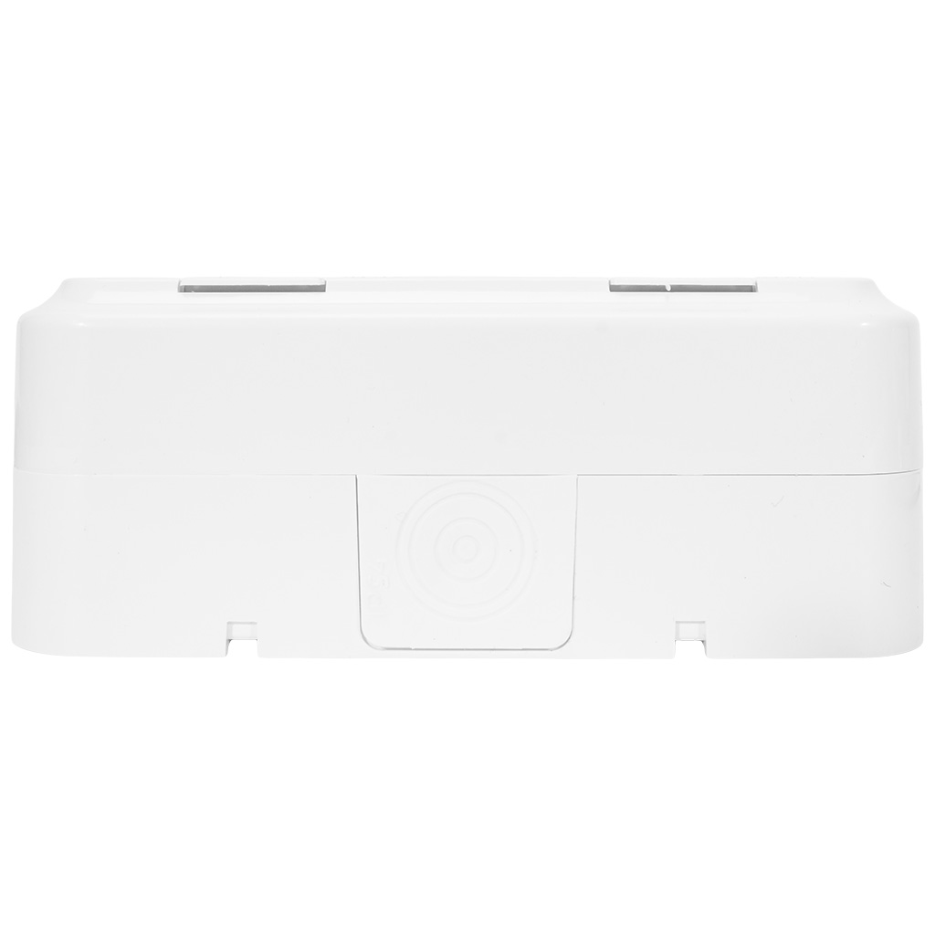 Розетка открытой проводки Bylectrica Пралеска Аква, 2-местная, 16А, IP54, белая