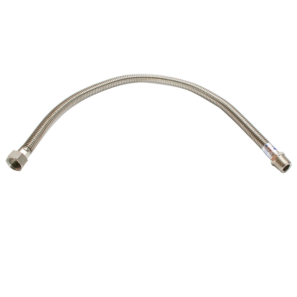 Подводка для газа ELKA, сильфонная, 1/2'' г-ш, 60см