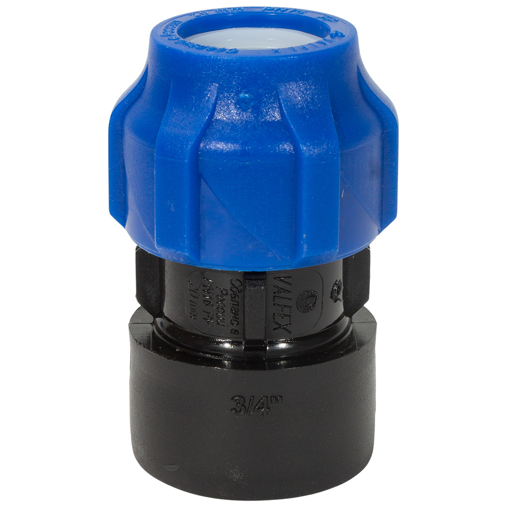 Муфта ПНД, ДУ20х3/4", с внутренней резьбой