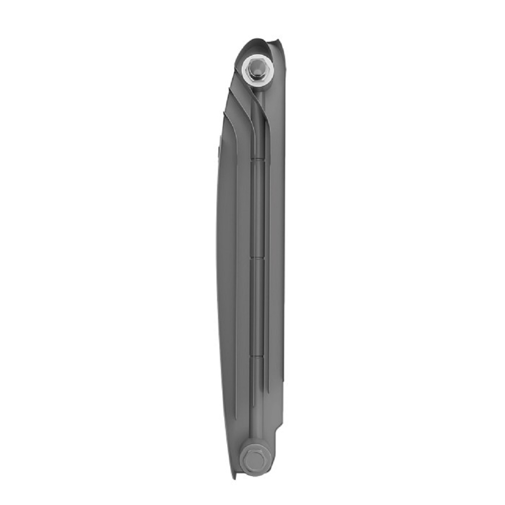 Радиатор Royal Thermo, BiLiner, Silver Satin, 8 секции, 500, биметалл