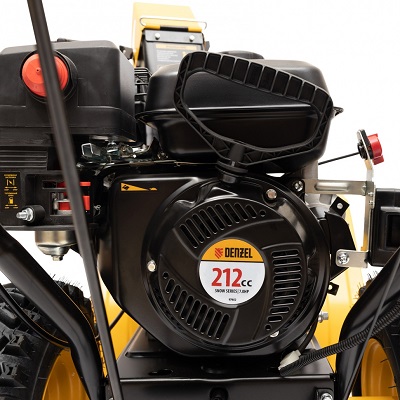 Снегоуборочная бензиновая машина SB 560 LP, 212cc, электростартер Denzel фото №1