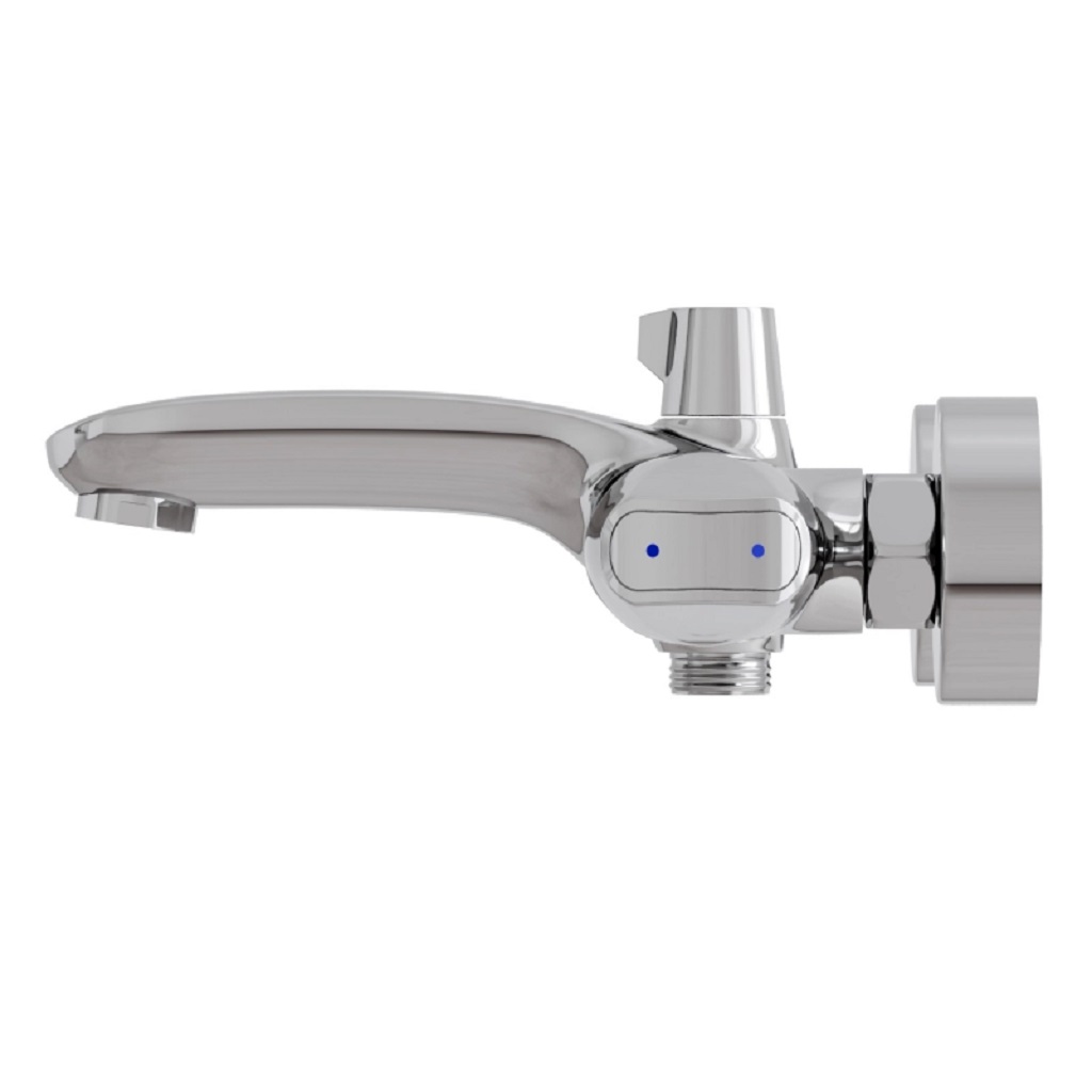 Смеситель Mixline Organic ML39-01, для ванны, хром