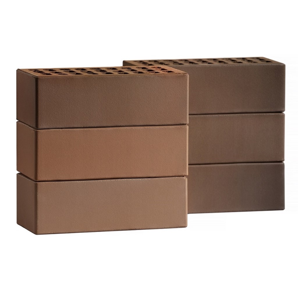 Кирпич лицевой керамический ВолгаБрик, баварская кладка флэш 1,4НФ (384шт.) М-200 Заказ