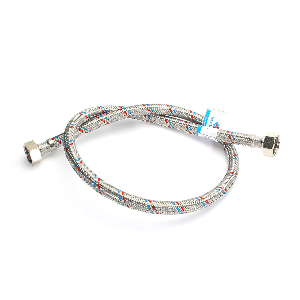 Подводка гибкая для воды, 1/2" г-г, 80см