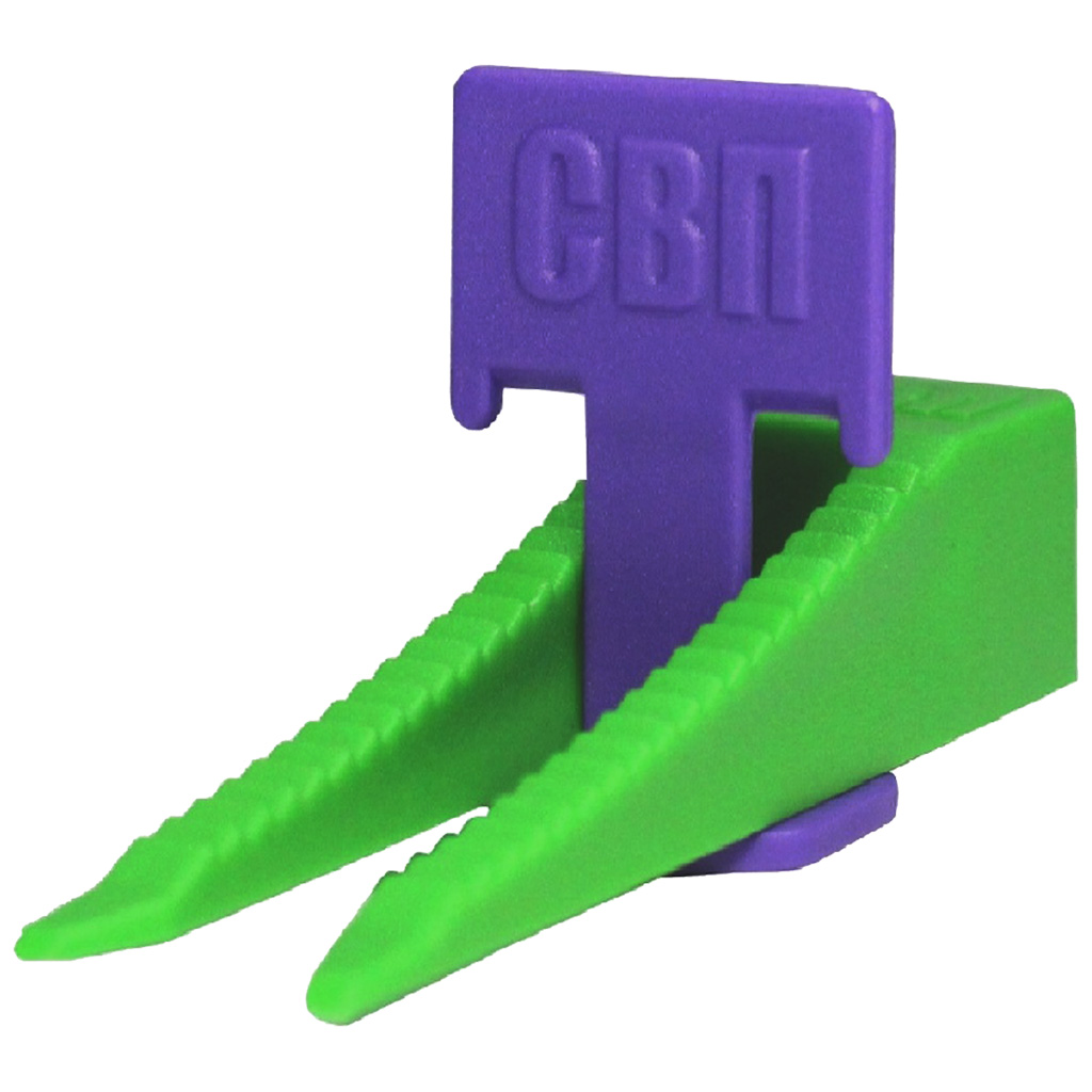 Зажим + Клин Decor для плитки, "Флажок" 1.4 мм, 40+40шт/упак