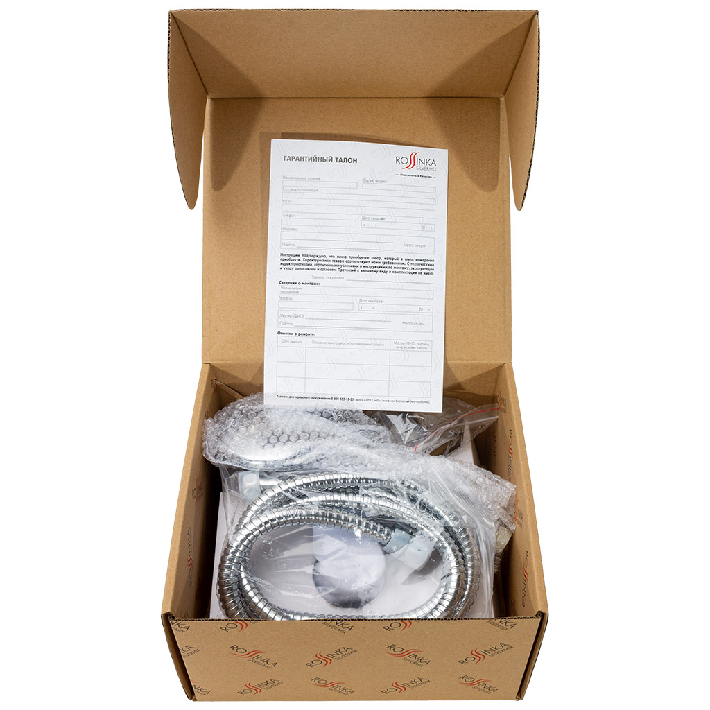 Смеситель Rossinka RS33-31, для ванны, хром