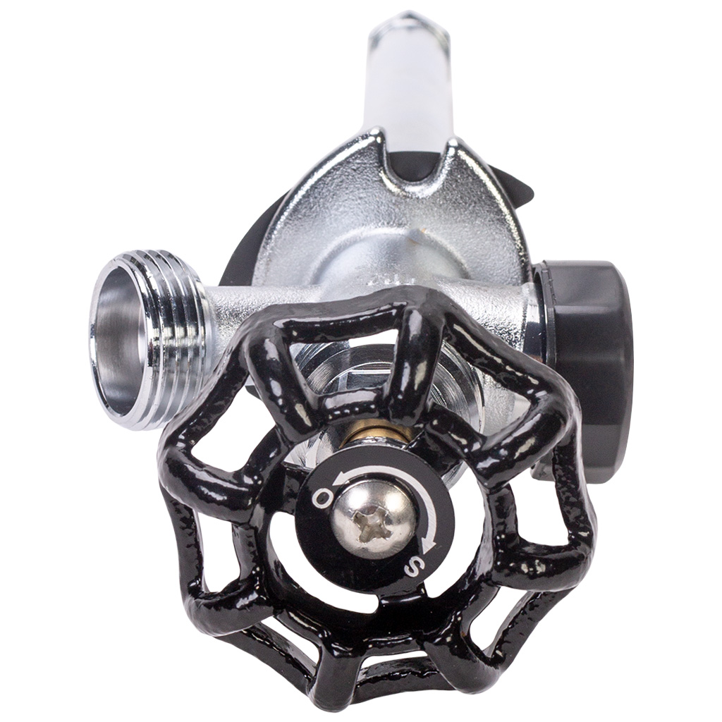 Кран незамерзающий для стен TIM, уличный, 250мм