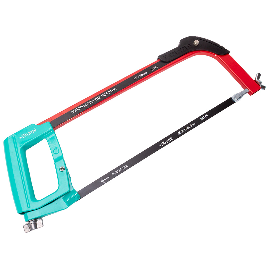 Ножовка Sturm!, по металлу, с дополнительным полотном, 300мм