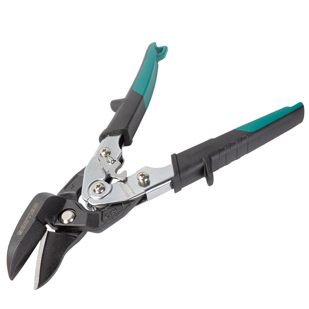 Ножницы по металлу Kraftool Bulldog, правый рез усиленные 260мм