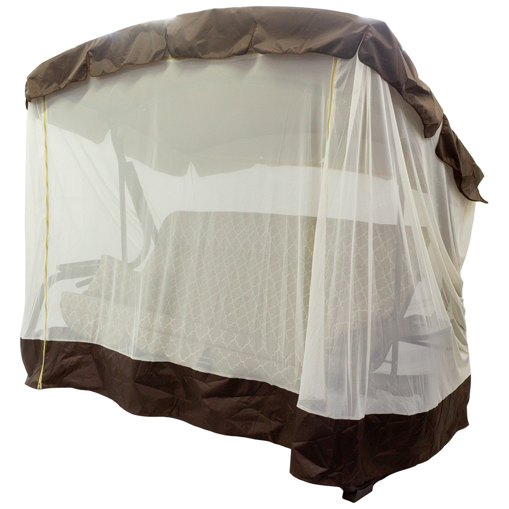 Качели садовые Olsa С1483 "Турин Премиум", 3-х местные, 2440х1440х1810мм