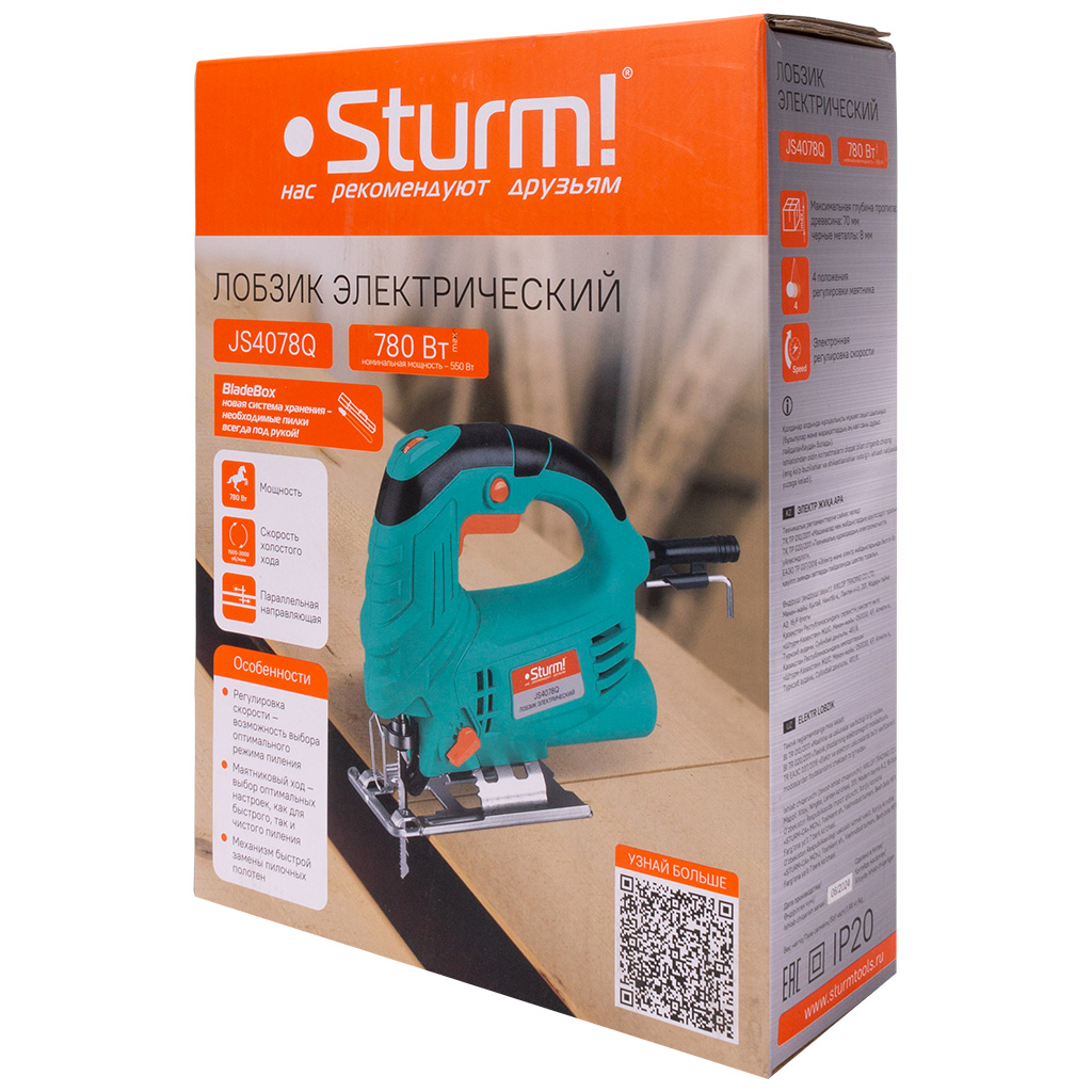 Лобзик Sturm! JS4078Q, 780Вт