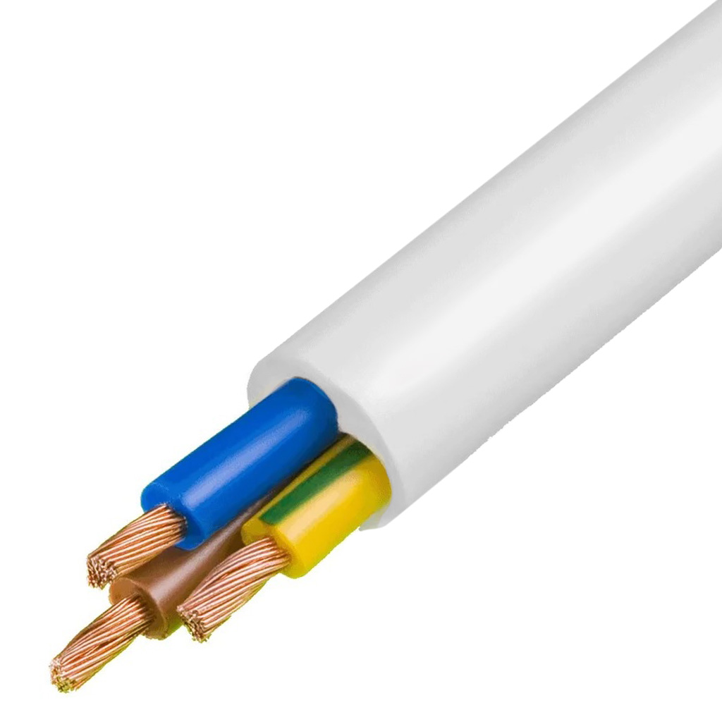 Провод ПВС 3x1.5мм Б, круглый, 20м