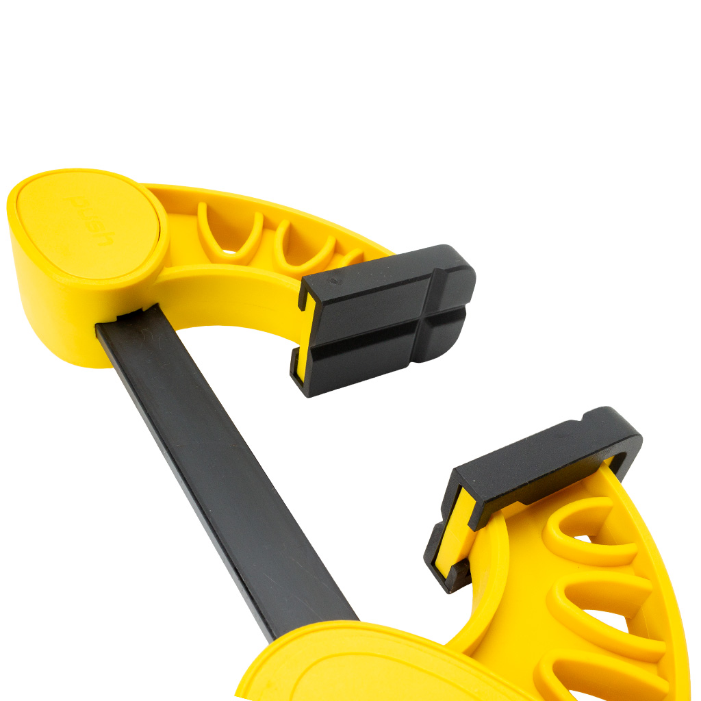 Струбцина пистолетная Hanskonner, нейлоновая, 450мм