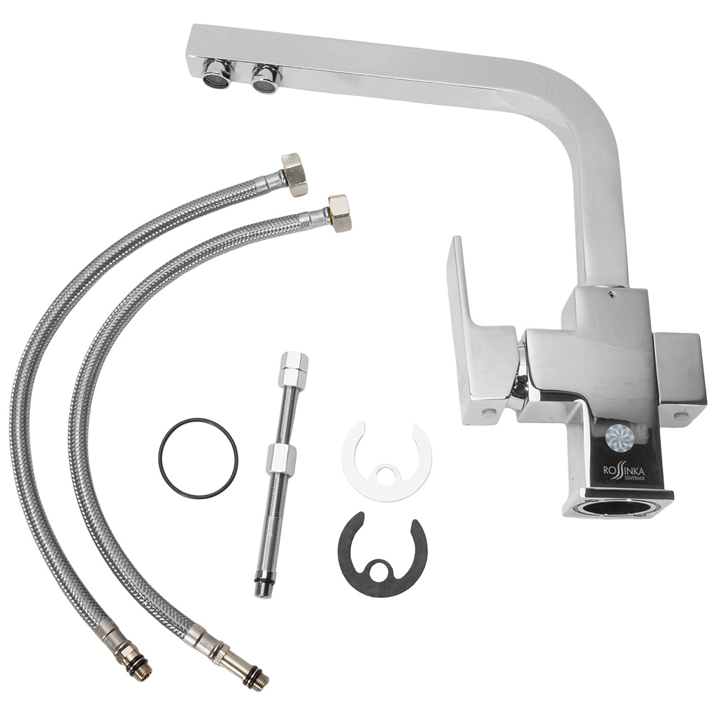 Смеситель для кухни Rossinka Z35-32, с фильтром для питьевой воды