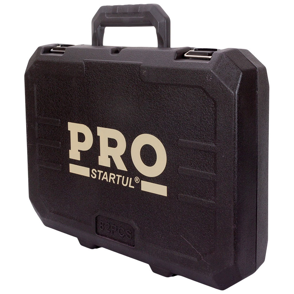 Набор торцевых головок и ключей Startul Pro Dakar, 82 предмет, 1/4", 1/2"