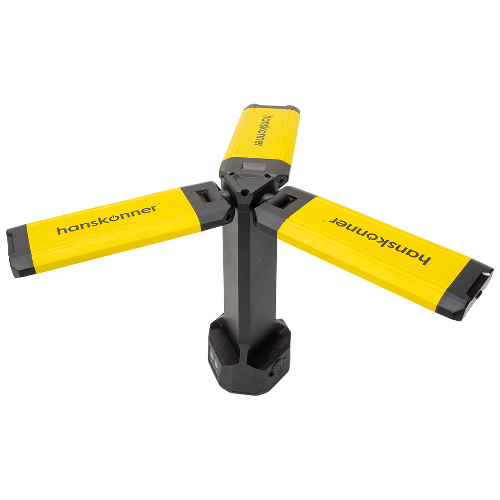 Мачта осветительная аккумуляторная Hanskonner, 20Вт, 2000лм, 5000К, 3 режима