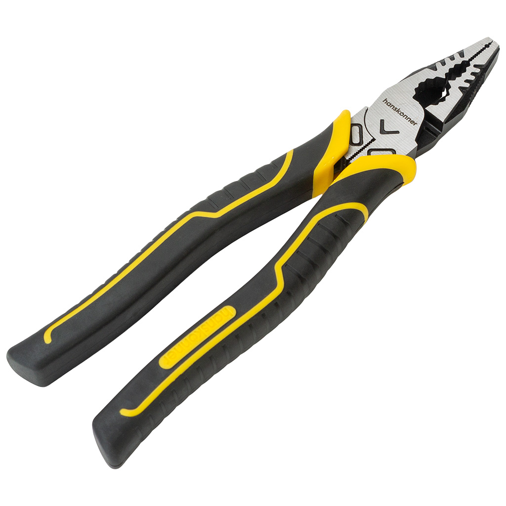 Пассатижи Hanskonner, эксцентриковый шарнир, +30% к силе реза, 225мм