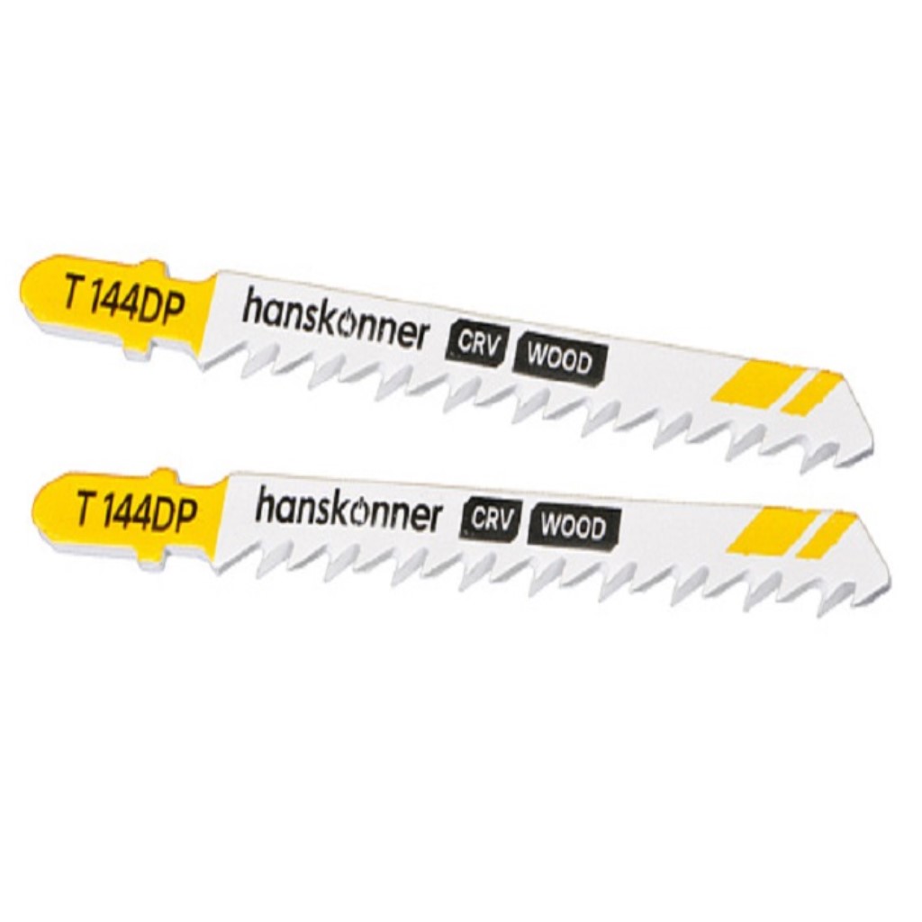 Пилки для электролобзика Hanskonner, по дереву, 2шт