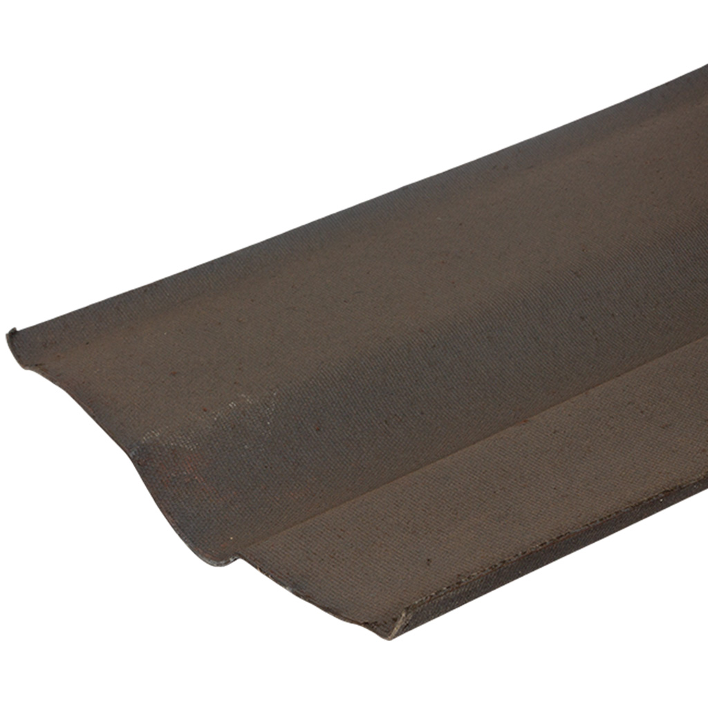 Конек плоский для Ондулина, красный, 360мм, 1м.