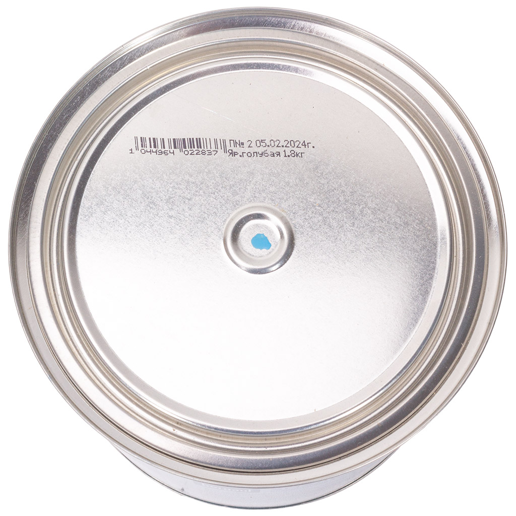 Эмаль ПФ-115 Bergauf алкидная, ярко-голубая 1,8кг