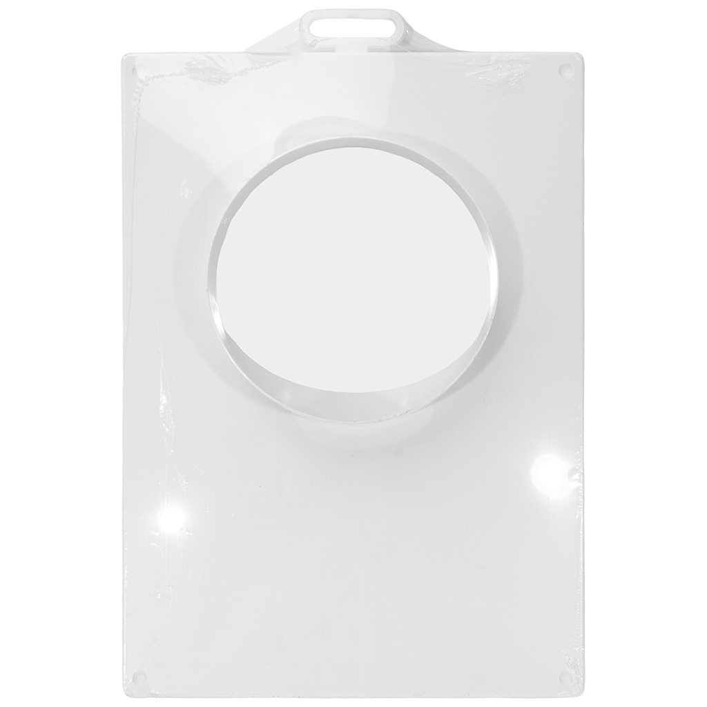 Накладка торцевая для круглых каналов, пластиковая, ТПП-110, d-110мм