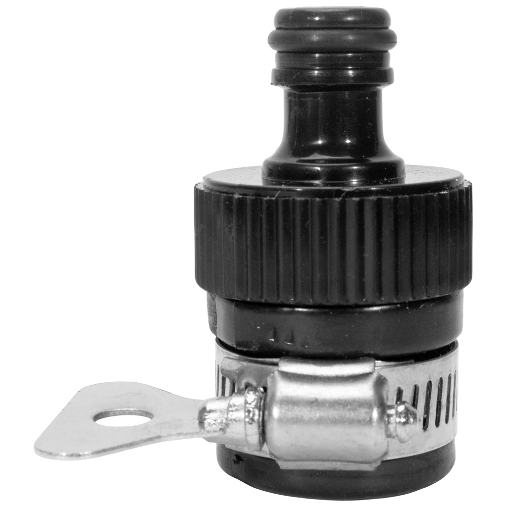 Адаптер с внешней резьбой 1/2 х 3/4 с хомутом (соединитель-резьба) Волат