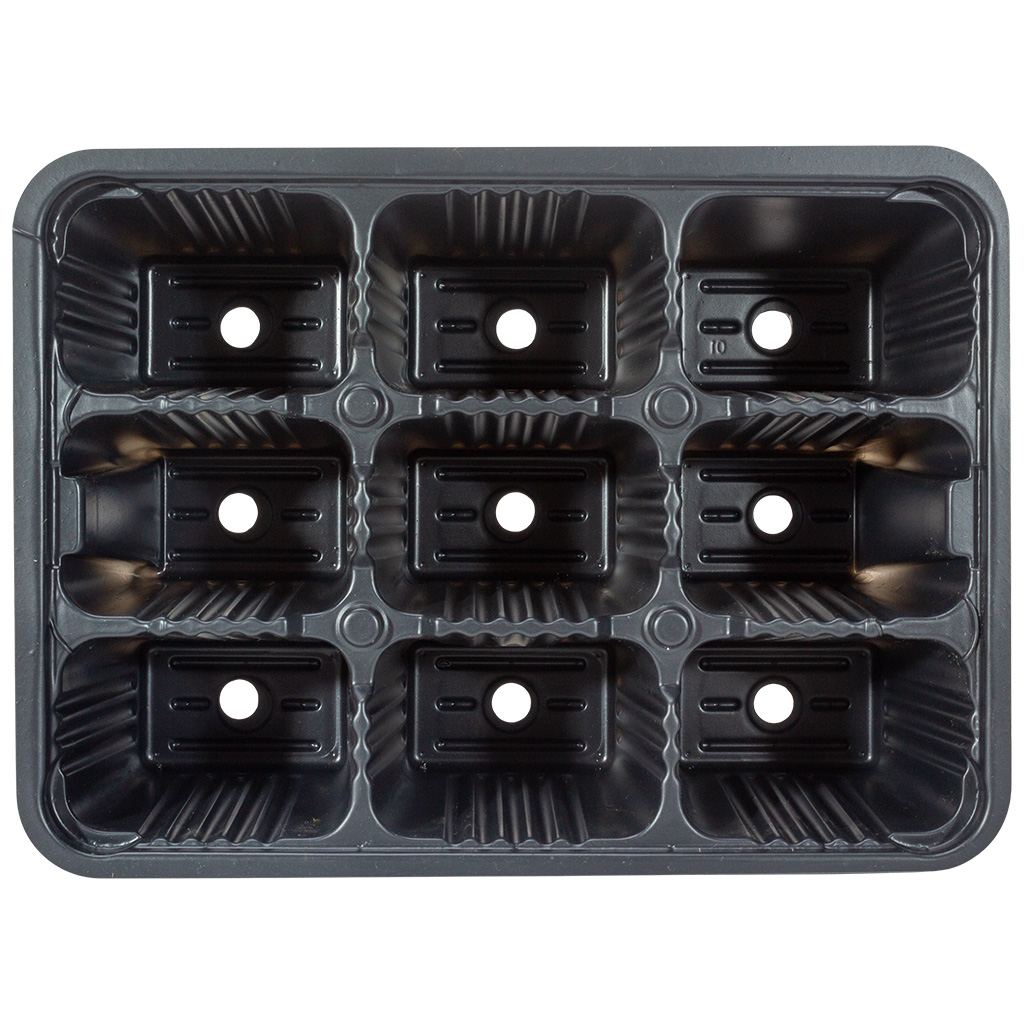 Мини кассета для рассады, 9 ячеек, объем ячейки 95мл