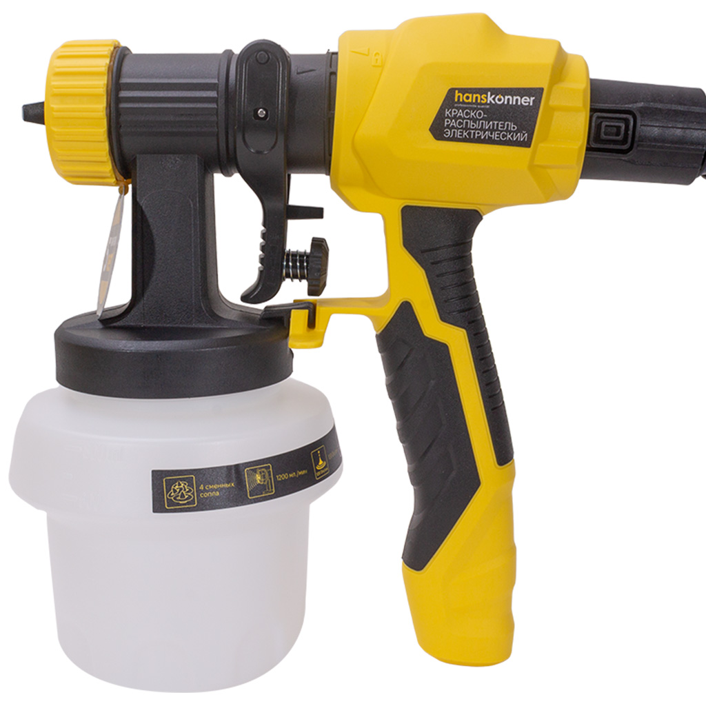 Краскопульт Hanskonner HSG9670В, 780Вт