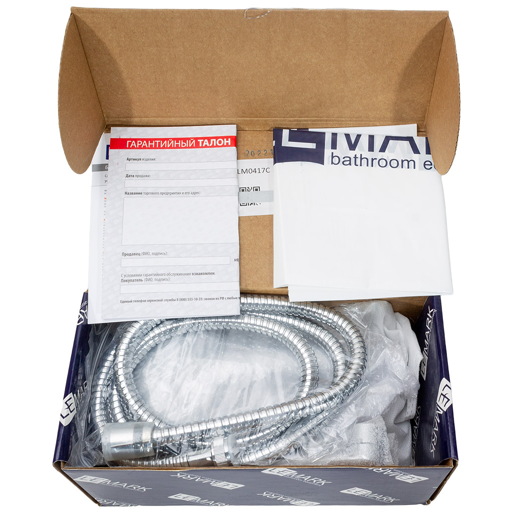 Смеситель Lemark Linara LM0417C, для ванны, хром