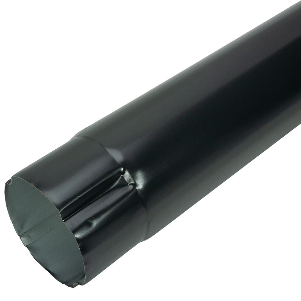 Труба водосточная d-90, 1м, RAL 7024 серый графит.