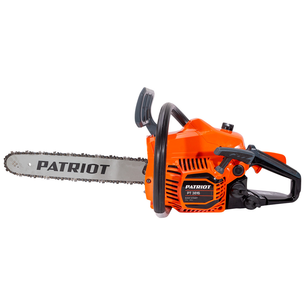 Бензопила цепная Patriot PT 3816, 1.4кВт, шина 16", с топором в подарок APF-60