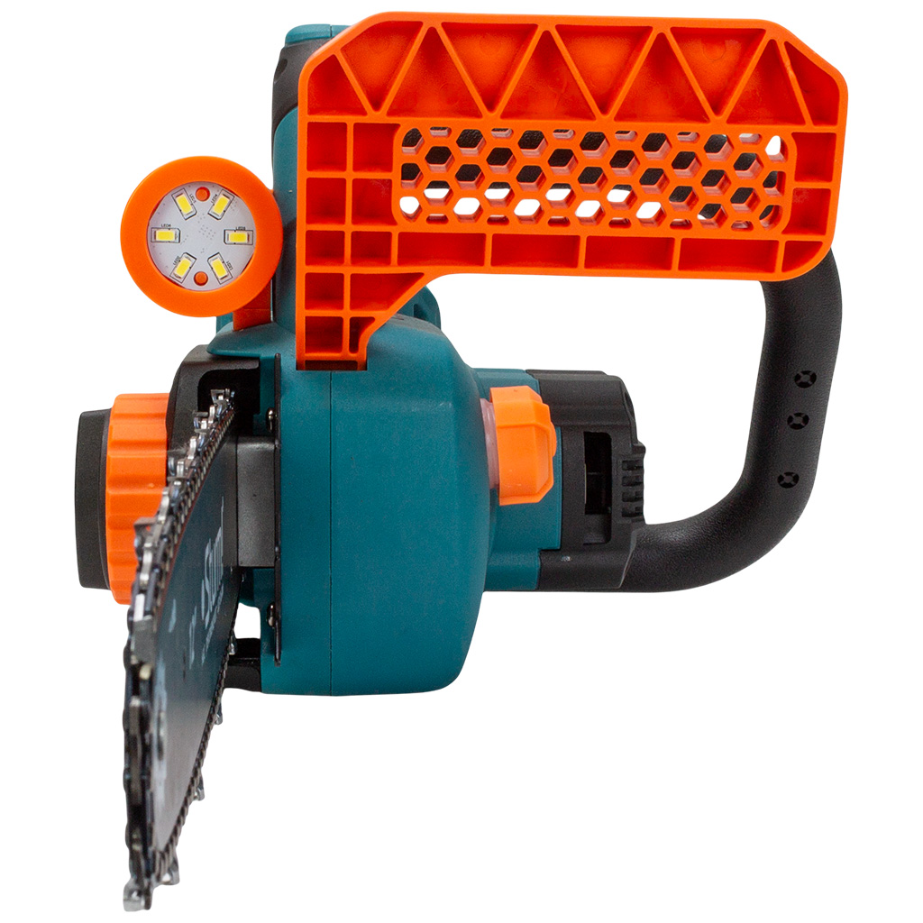 Пила цепная Sturm! CSC1811/BL, аккумуляторная 18Вт, шина 20", с АКБ 8 Ач и ЗУ SBP1808HP/SBC1822