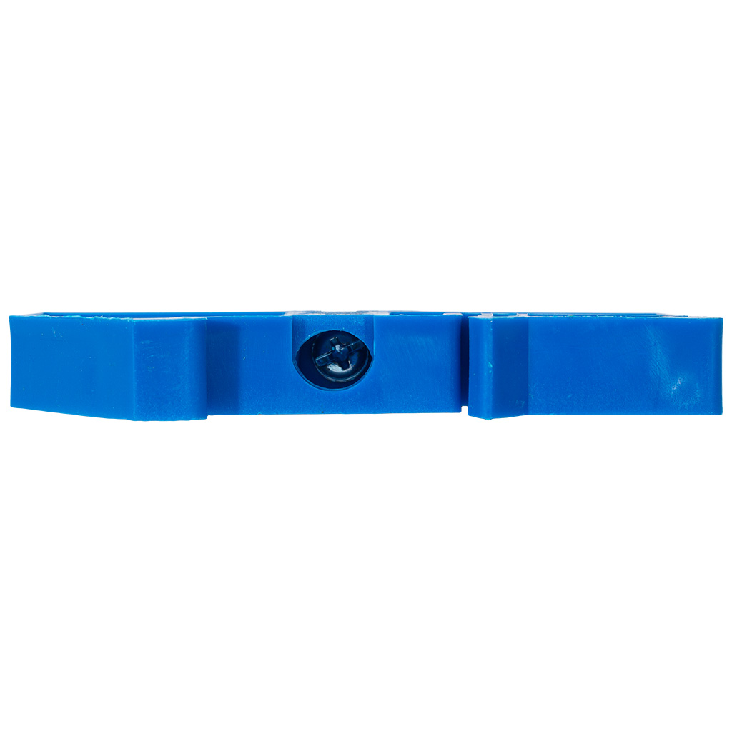 Шина нулевая EKF, N (6х9мм) 8 отверстий, синий изолятор на DIN-рейку