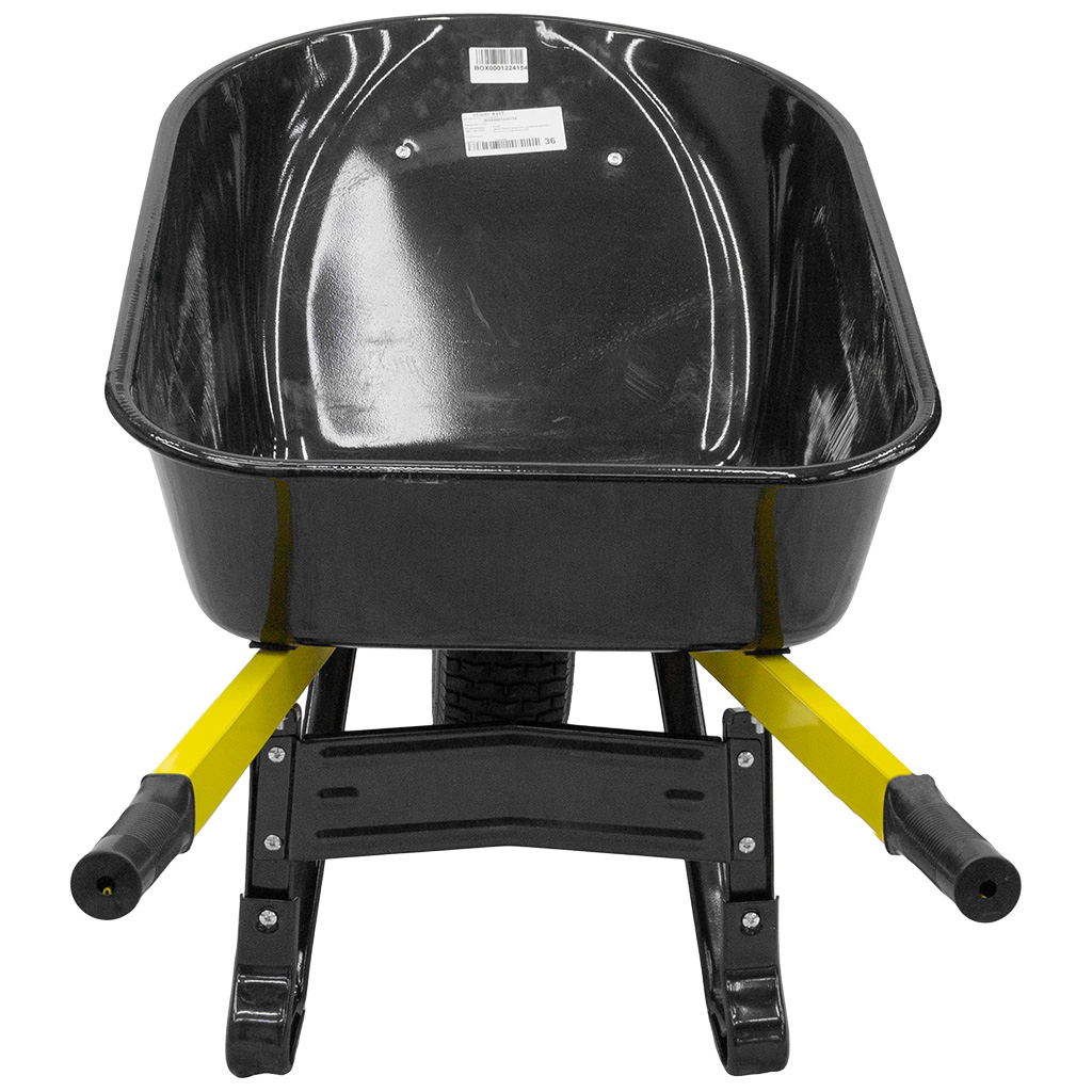 Тачка садово-строительная Denzel, 1-колесная, пневмо, 140л, 230кг