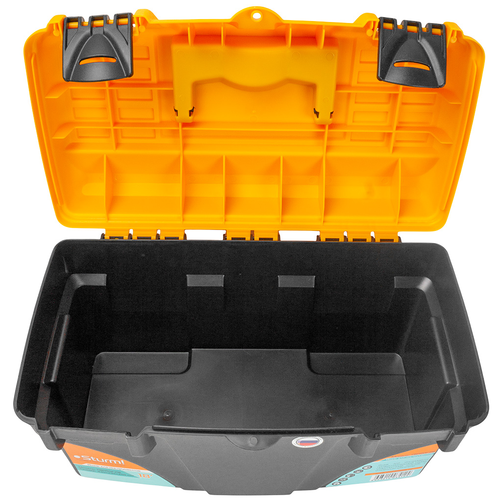 Ящик для инструментов Sturm!, пластиковый, 430х235х250мм