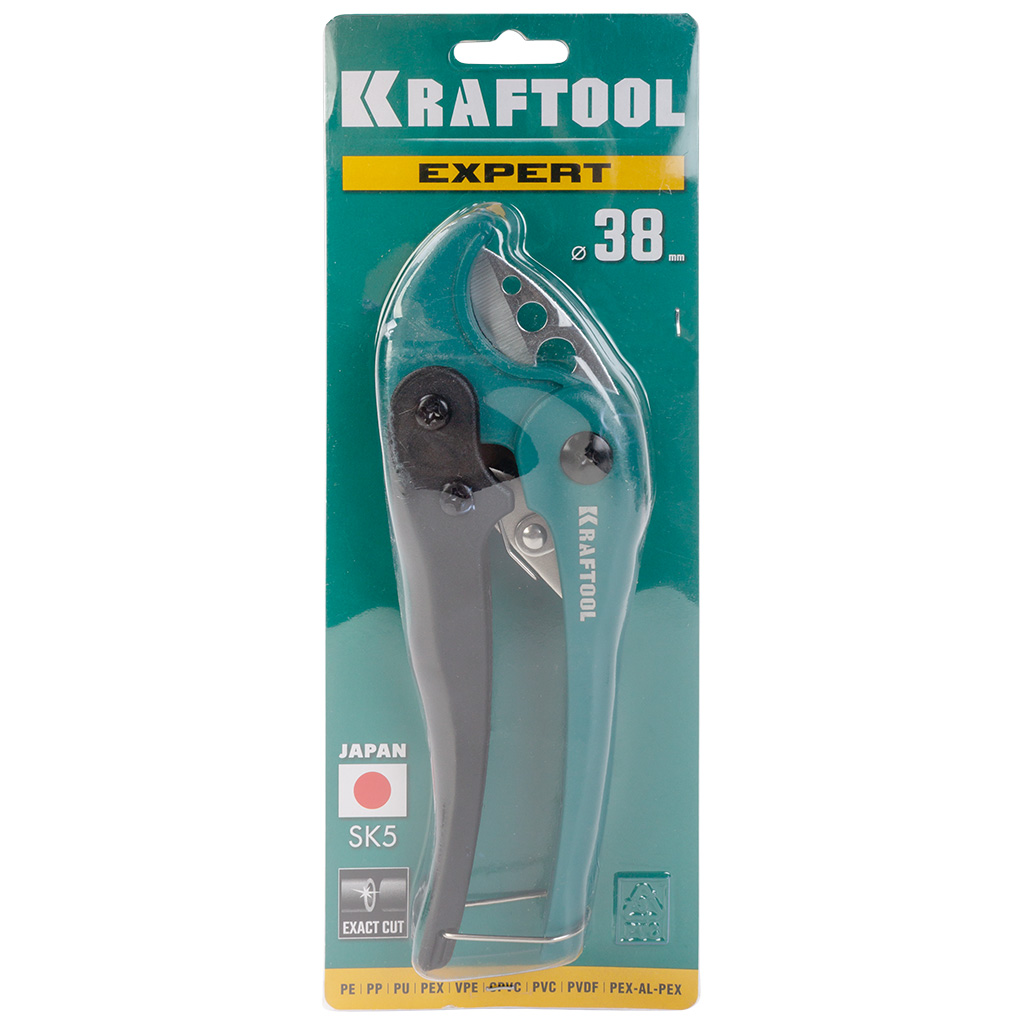 Резак Kraftool Expert-38, для пластиковых труб, 38мм