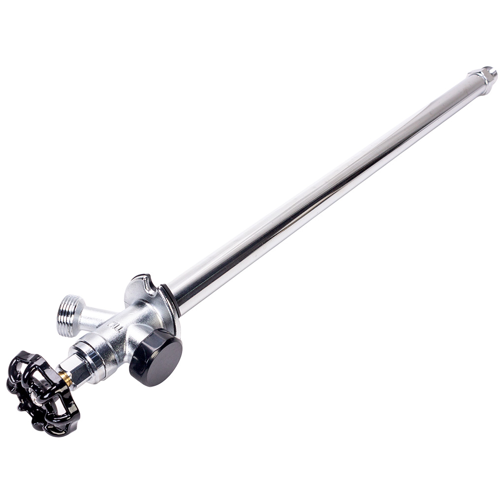 Кран незамерзающий для стен TIM, уличный, 450мм