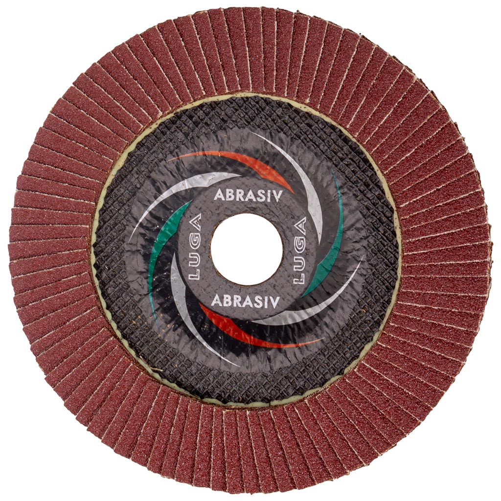 Круг шлифовальный лепестковый Луга, 150х22.2мм, Р60, торцевой